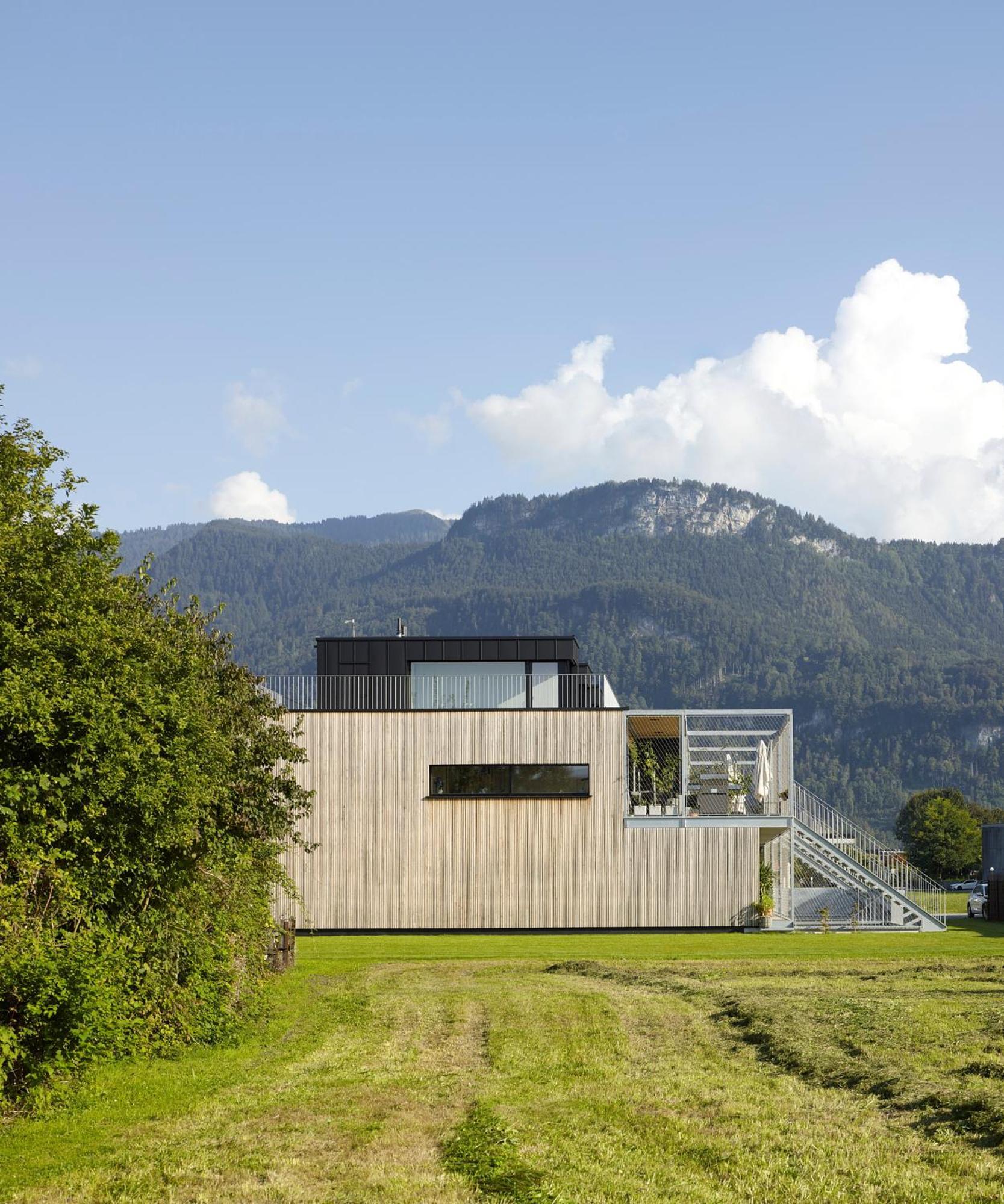 Altach Architektenhaus Rhaa Mit Terrassen מראה חיצוני תמונה
